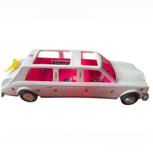 Vintage barbie doll limousine prom night wedding rétro toys  1980